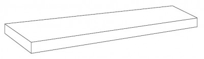 Forte Dei Marmi Rock Tiffan. Wh. Sc.Ang. SX 33x160 Atlas Concorde
