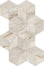 Мозаика Marvel Diva White Everest Mosaico Hex Lapp. Atlas Concorde