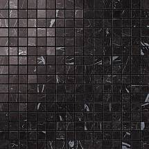 Marvel Nero Marquina Mosaico Lapp. (AS3U) Керамогранит Atlas Concorde