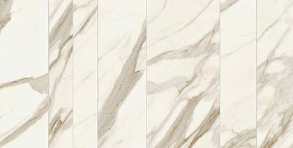 Мозаика Marvel Meraviglia Calacatta Bernini Grid Velvet (APV6) (APV6) Atlas Concorde