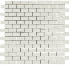 Marvel Clauzetto White Mosaico Burattato (AS4N) 29,8X29,8 Керамогранит Atlas Concorde