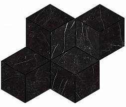 Marvel Nero Marquina Mosaico Esag. Lapp. (AS2K ) 30x35 Неглазурованный керамогранит Atlas Concorde