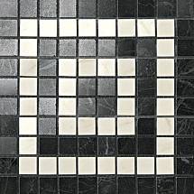Marvel Noir/Cremo Angolo Mosaico (ADRI) 18,5x18,5 Керамогранит Atlas Concorde