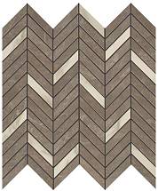 MARVEL Gris Supreme Mosaico Twill Lap. (AEPQ) 30x31 Керамогранит Atlas Concorde