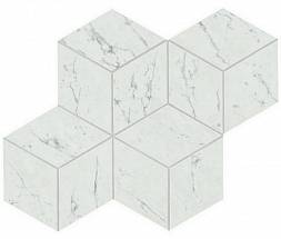 Marvel Carrara Pure Mosaico Esag. Lapp. (AS2J ) 30x35 Неглазурованный керамогранит Atlas Concorde