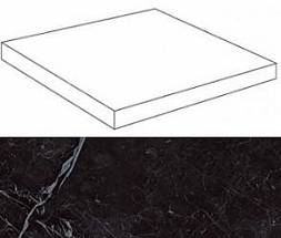 Marvel Nero Marquina Scalino Ang. Dx (ATEI) 33x33 Керамогранит Atlas Concorde